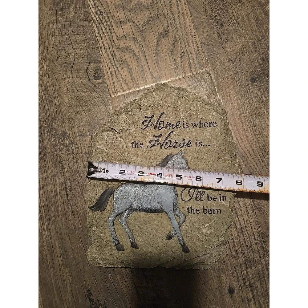 horse plaque